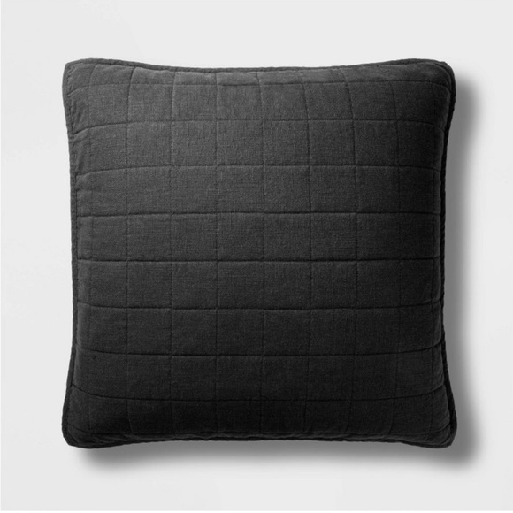 Casaluna Bedding Casaluna Nwot Euro Pillow Sham Heavyweight Linen